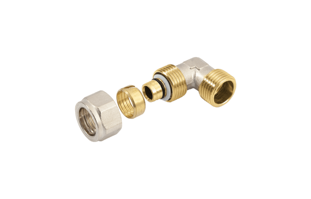 BONFIX Alu-knel Knie 3/4" x buitendraad x 20 mm
