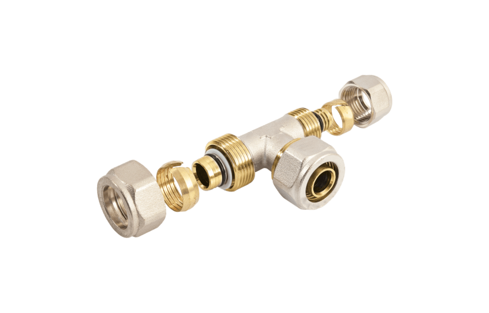 BONFIX Alu-knel Verloop T-stuk 32 x 26 x 32 mm