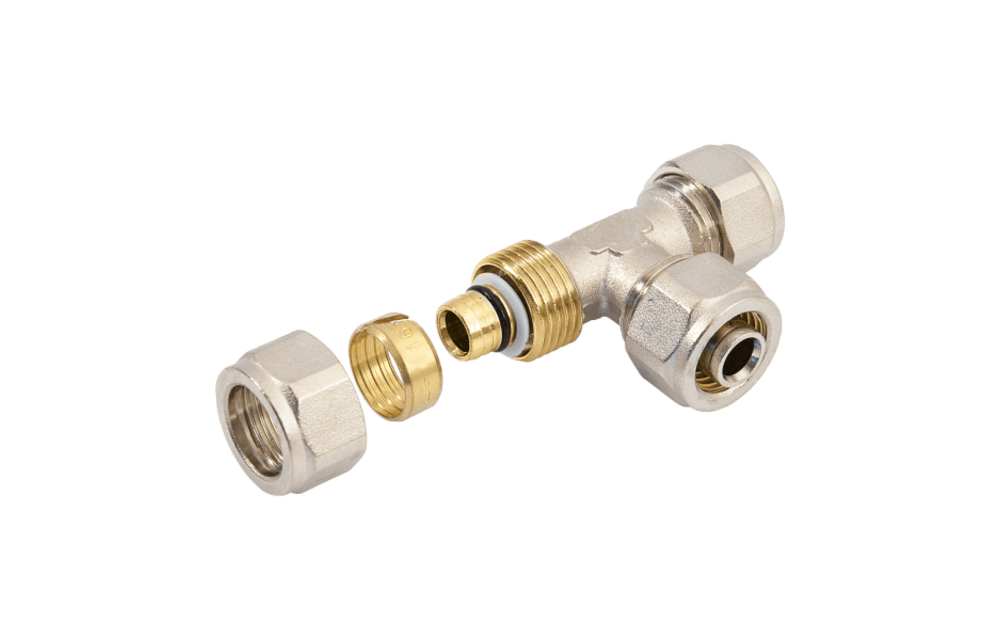 BONFIX Alu-knel T-stuk 26 x 26 x 26 mm
