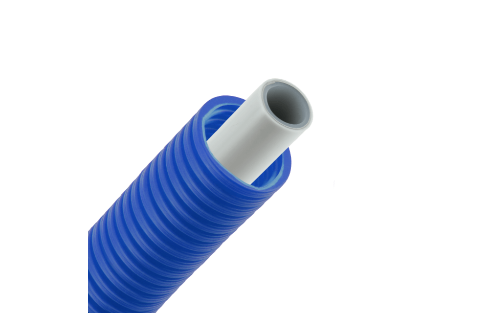 BONFIX Alu-pers systeembuis blauwe mantel 16 x 2,0 rol 50m