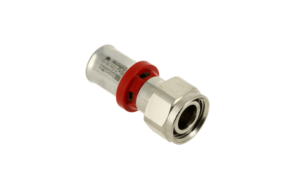 BONFIX Alu-pers 2-del kop. euroconus moer vertind ½" x 16 mm