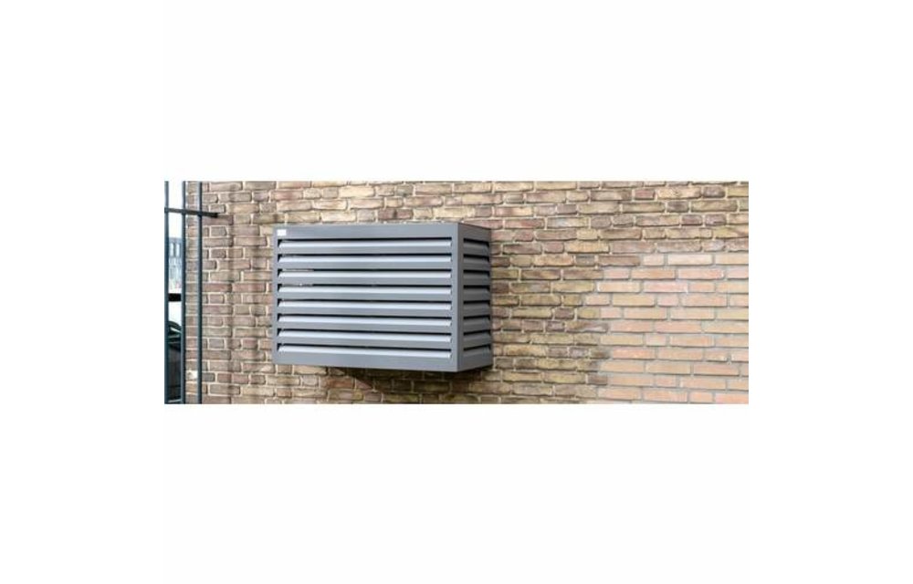 Omkasting Medium antraciet aluminium gepoedercoat 800 x 1100 x 550 mm