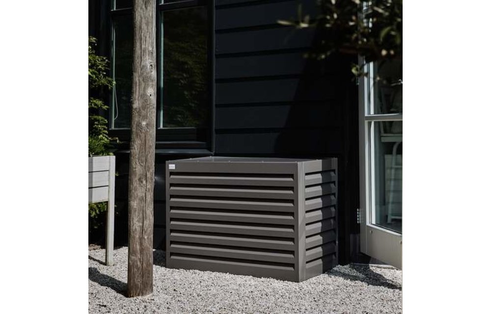 Omkasting Medium antraciet aluminium gepoedercoat 800 x 1100 x 550 mm