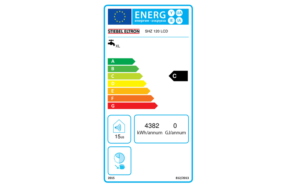 Stiebel Eltron Elektrische Boiler High Line 120 liter SHZ LCD ECO