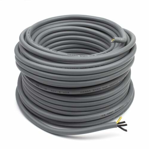 Stuurstroomkabel 4 x 1,5 mm² (rol van 25 meter)