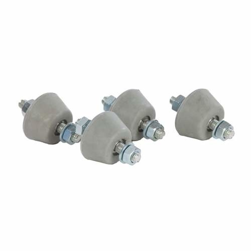 Universeel trillingsdemper set install-pack soft rubber 15/35kg