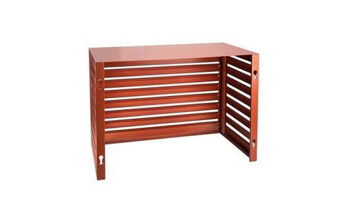 Omkasting Medium steenrood aluminium gepoedercoat 800 x 1100 x 550 mm