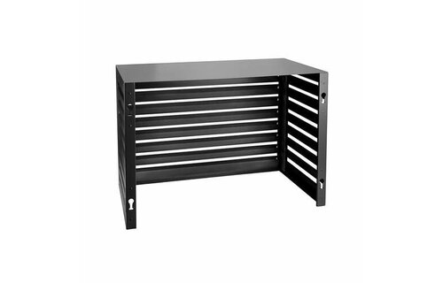 Omkasting Medium zwart aluminium gepoedercoat 800 x 1100 x 550 mm