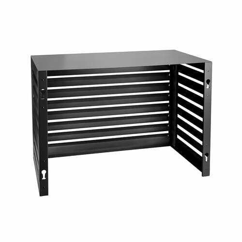 Omkasting Medium zwart aluminium gepoedercoat 800 x 1100 x 550 mm