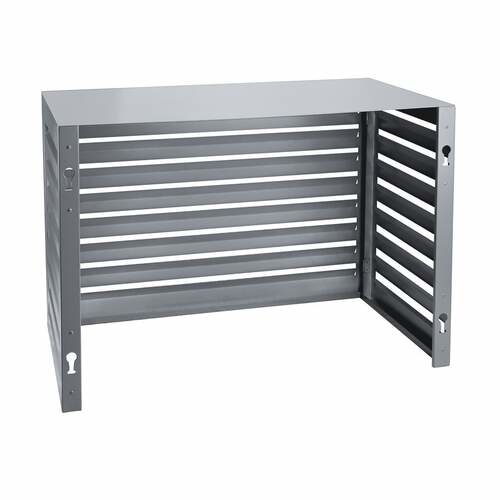 Omkasting Medium antraciet aluminium gepoedercoat 800 x 1100 x 550 mm