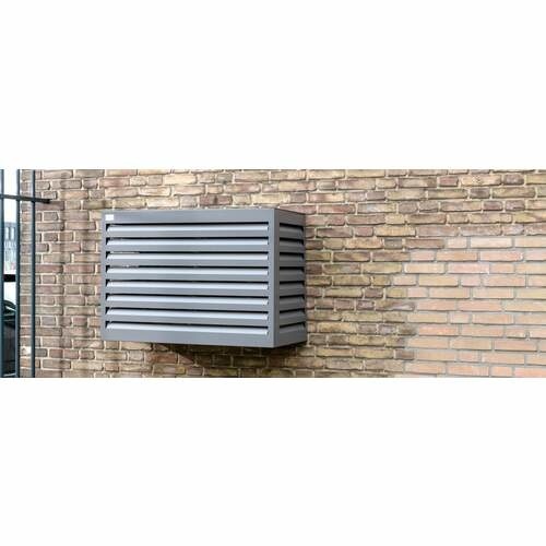 Omkasting Medium antraciet aluminium gepoedercoat 800 x 1100 x 550 mm