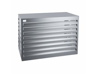 Omkasting Medium antraciet aluminium gepoedercoat 800 x 1100 x 550 mm