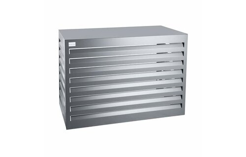 Omkasting Medium antraciet aluminium gepoedercoat 800 x 1100 x 550 mm