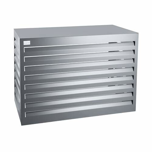 Omkasting Medium antraciet aluminium gepoedercoat 800 x 1100 x 550 mm