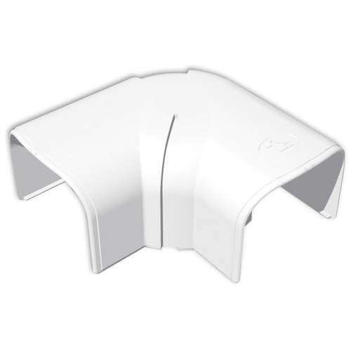 Platte bocht verstelbaar 45°-90° T75