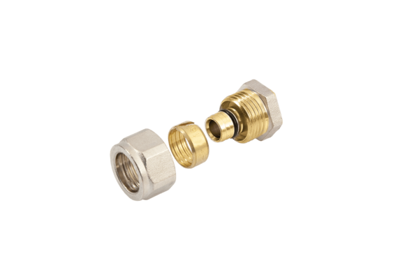 BONFIX Alu-knel Eindkoppeling 16 mm