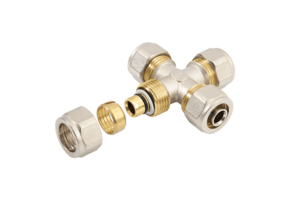 BONFIX Alu-knel Kruisstuk 20 x 20 x 20 x 20 mm