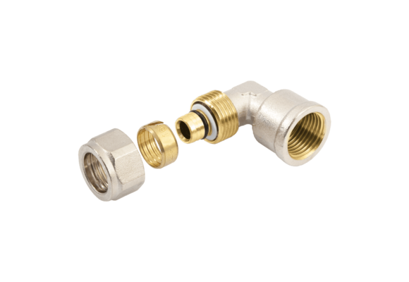 BONFIX Alu-knel Knie 1" x binnendraad x 32 mm