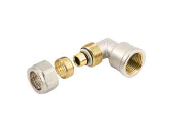 BONFIX Alu-knel Knie 3/4" x binnendraad x 16 mm