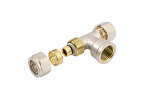 BONFIX Alu-knel T-stuk 32 x 1" binnendraad x 32 mm