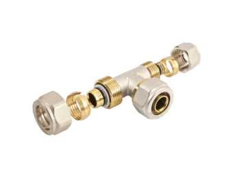 BONFIX Alu-knel Verloop  T-stuk 32 x 20 x 32 mm