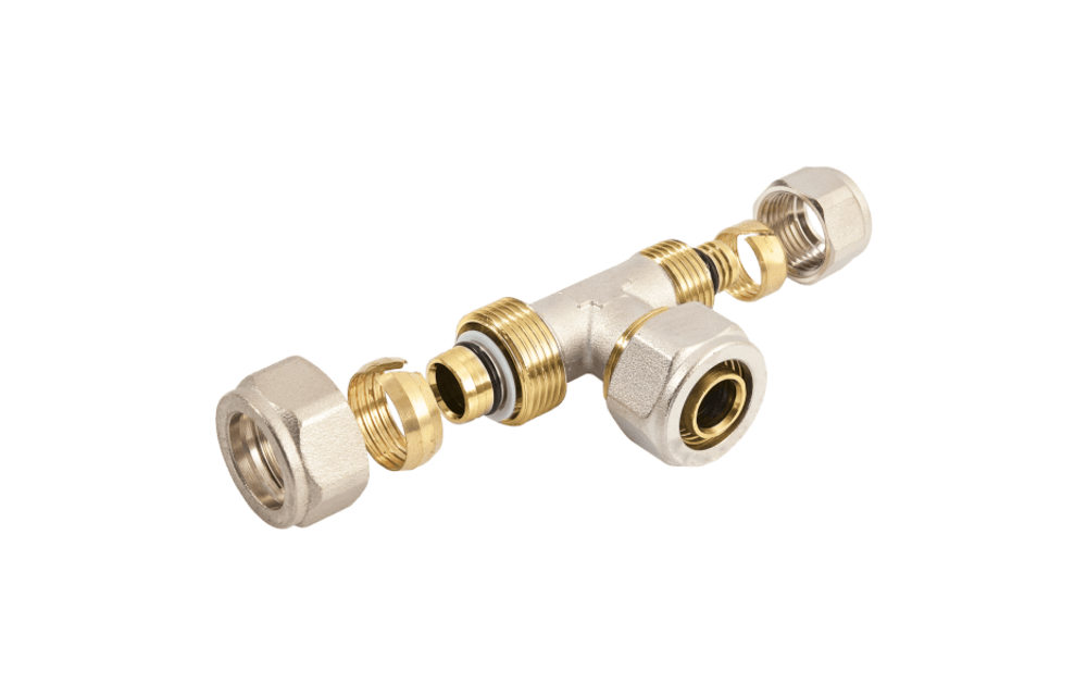 BONFIX Alu-knel Verloop  T-stuk 26 x 20 x 26 mm