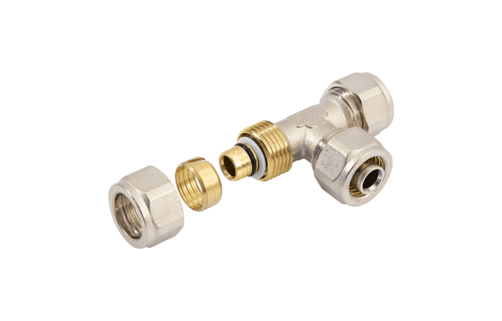 BONFIX Alu-knel T-stuk 16 x 16 x 16 mm