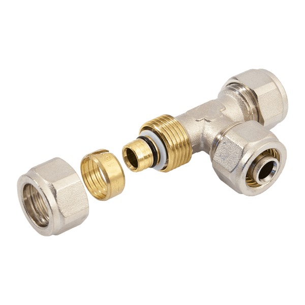 BONFIX Alu-knel T-stuk 16 x 16 x 16 mm