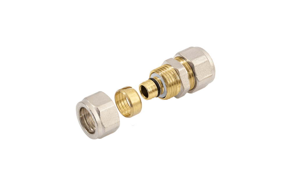 BONFIX Alu-knel Rechte Verloop koppeling 32 x 26 mm