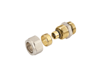 BONFIX Alu-knel Puntstuk 3/4" x 16 mm