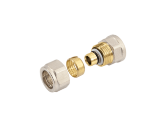 BONFIX Alu-knel Schroefbus 1" x 32 mm