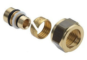 BONFIX 23925 Verloopset ø25x2,5 Alu-pers x 28 mm knel