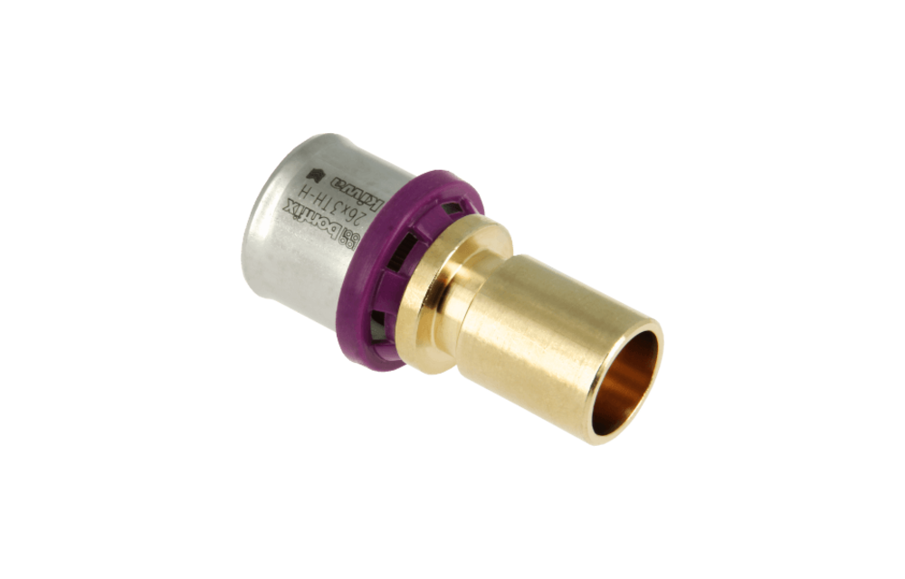 BONFIX Alu-pers Insteek verloopkoppeling 26 x 22 mm