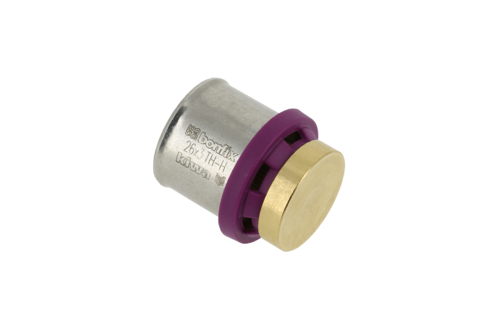 BONFIX Alu-pers Eindkoppeling 26 mm