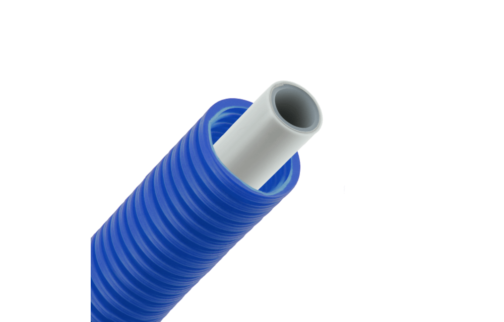 BONFIX Alu-pers systeembuis  blauwe mantel 20 x 2,0 rol 50m