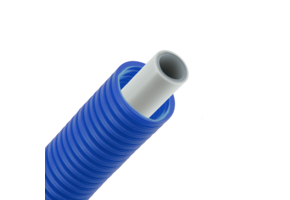 BONFIX Alu-pers systeembuis  blauwe mantel 20 x 2,0 rol 50m