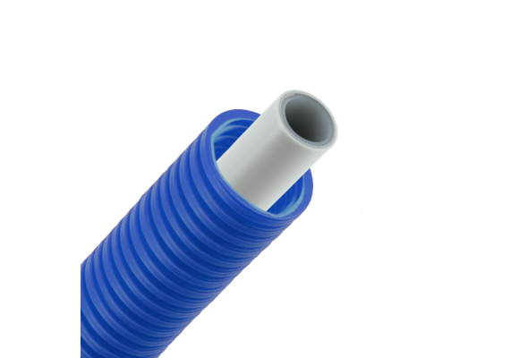 BONFIX Alu-pers systeembuis  blauwe mantel 20 x 2,0 rol 50m