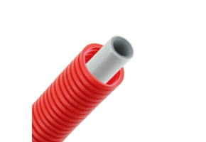 BONFIX Alu-pers systeembuis rode mantel 20 x 2,0 rol 50 m