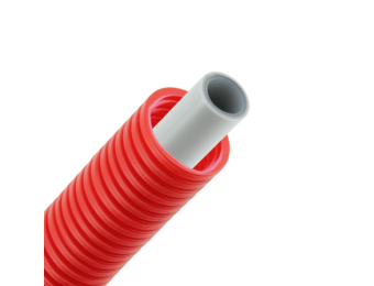 BONFIX Alu-pers systeembuis rode mantel 20 x 2,0 rol 50 m