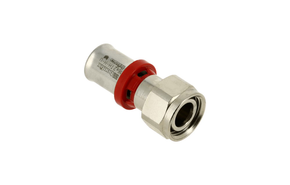 BONFIX Alu-pers 2-del kop. euroconus moer vertind ½" x 16 mm