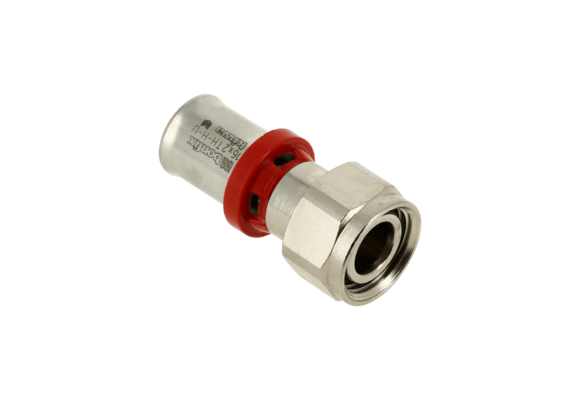 BONFIX Alu-pers 2-del kop. euroconus moer vertind ½" x 16 mm