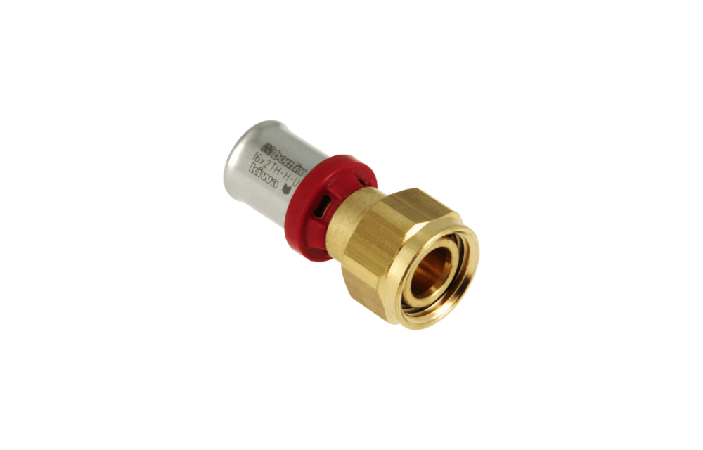 BONFIX Alu-pers 2-delige Kop. met euroconus moer ¾" x 16 mm