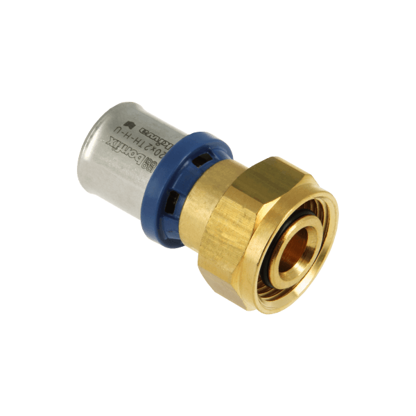 BONFIX Alu-pers 2-delige Kop. met euroconus moer ½" x 20 mm