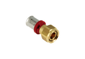 BONFIX Alu-pers 2-del kop. euroconus moer messing ½" x 16 mm