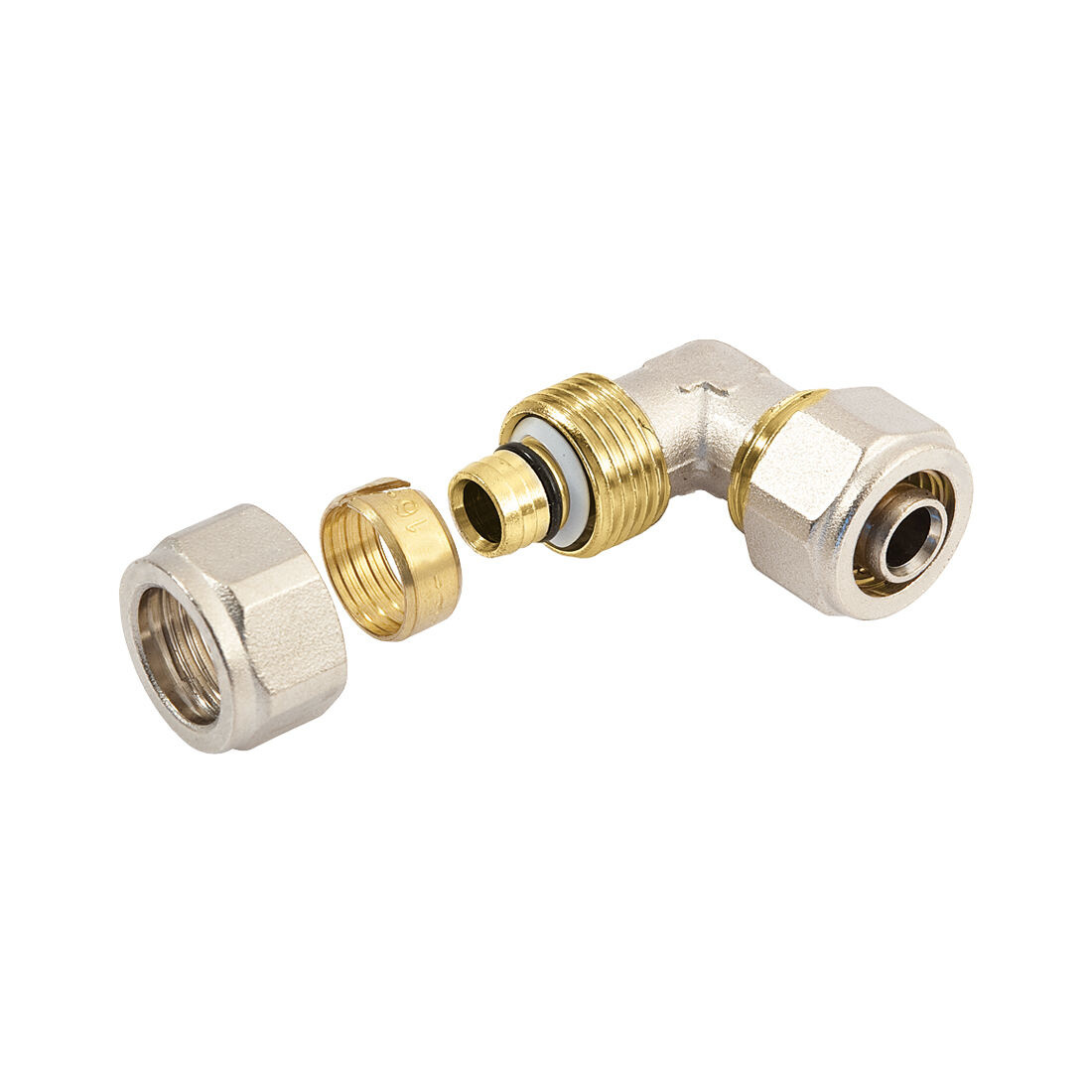 Bonfix alu-knel knie, 2x alu-knel 16mm