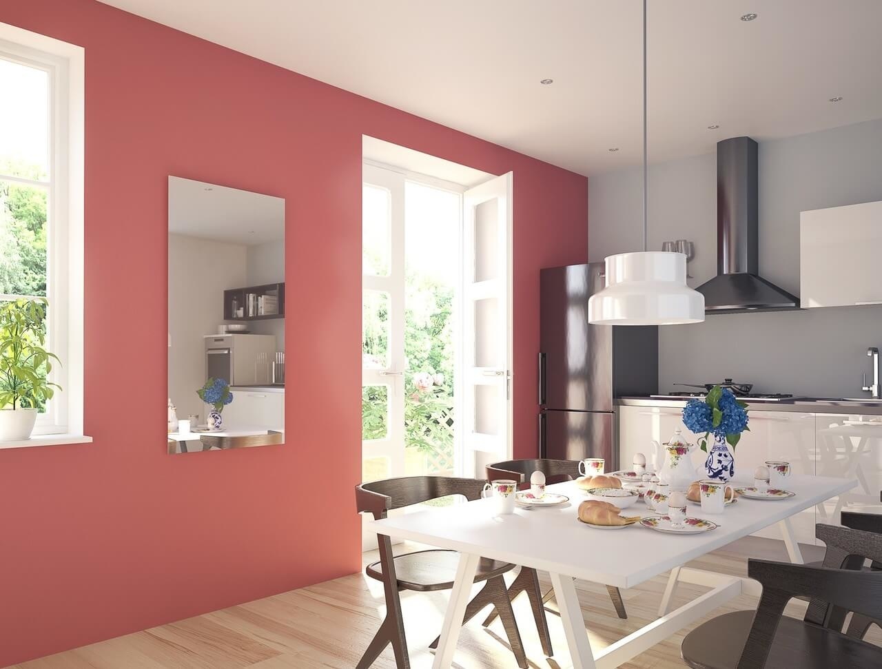 Ecosun MGS 300 infrarood paneel glas spiegel 60x60cm 300W