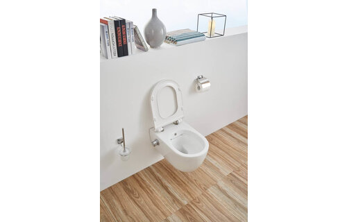 Saniful Wandcloset Rimfree met bidet functie en softclose zitting