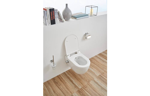 Saniful Wandcloset Rimfree met bidet functie en softclose zitting