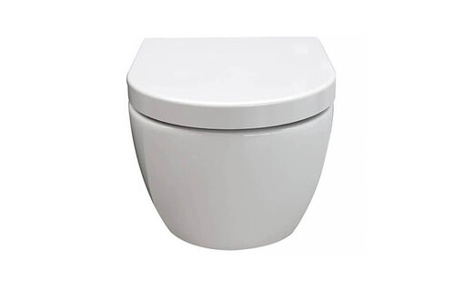 Toiletset wit met geberit UP100 en DELTA25 bedieningspaneel