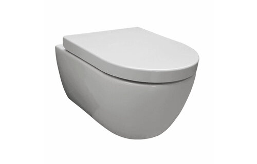 Toiletset wit met geberit UP100 en DELTA25 bedieningspaneel